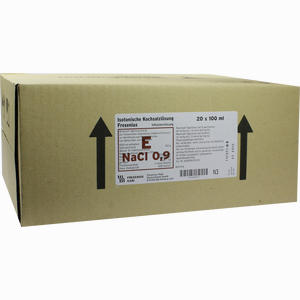 Kochsalzlösung 0.9% Freka- Flaschen Fresenius Infusionslösung 20 x 100 ml - ab 22,00 &euro;