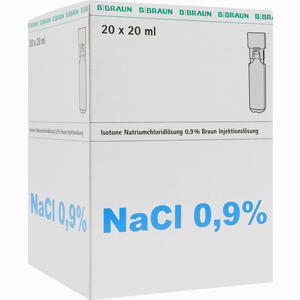 Kochsalzlösung 0.9% Mini- Plasco Connect Injektionslösung 20 x 20 ml - ab 6,73 &euro;