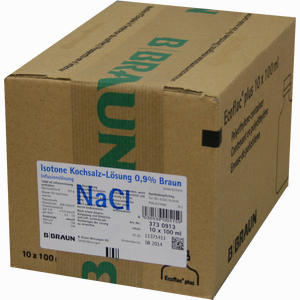 Kochsalzlösung 0.9% Miniflac Infusionslösung 10 x 100 ml - ab 10,26 €