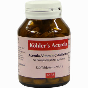 Köhlers Acerola Tabletten 120 Stück - ab 12,91 €