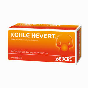 Kohle Hevert Tabletten 50 Stück - ab 0,00 €