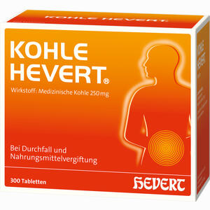 Abbildung von Kohle Hevert Tabletten 300 Stück