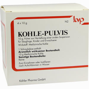 Kohle- Pulvis Pulver 4 x 10 g - ab 21,50 €