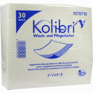 Kolibri Wisch U Pflegetue 30 Stück - ab 2,24 €