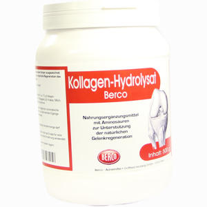 Kollagen- Hydrolysat Berco Pulver 500 g - ab 15,52 €