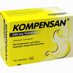 Kompensan 340mg Tabletten  100 Stück Kompensan 340mg Tabletten  100 Stück