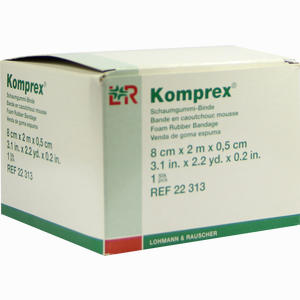 Komprex Schaumg 2mx8cm Stärke 0.5 Binde 1 Stück - ab 27,05 €