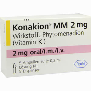Konakion Mm 2mg Ampullen 5 Stück - ab 17,56 €