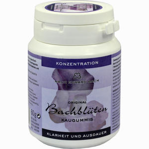 Konzentration Kaugummi Nach Dr. Bach  40 Stück - ab 4,95 €