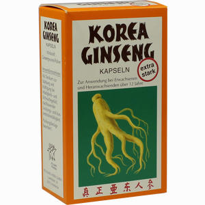 Korea Ginseng Extra Stark Kapseln  80 Stück - ab 14,73 €