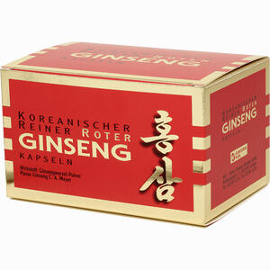Koreanischer Reiner Roter Ginseng Wurzelpulv 300mg Kapseln 200 Stück - ab 72,78 €