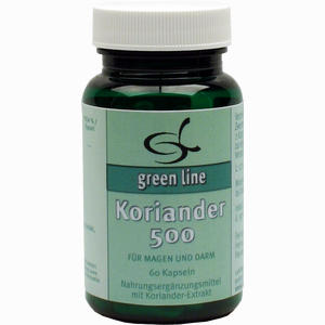 Koriander 500 Kapseln 60 Stück - ab 14,35 €
