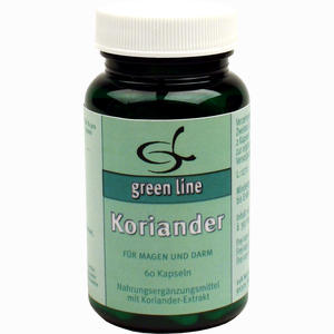 Koriander Kapseln 11 A Nutritheke 60 Stück - ab 14,79 €