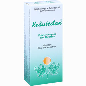 Kräuterlax Dr. Henk 15 Mg Kräuter- Dragees 30 Stück - ab 3,02 €