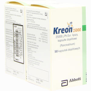 Kreon 25. 000 Hartkps. M. Magensaftr. überz. Pellets EMRA-MED Arzneimittel GmbH 100 Stück - ab 0,00 &euro;