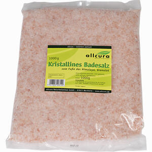 Kristallines Badesalz Vom Fuße Des Himalaya  1000 g - ab 3,95 €