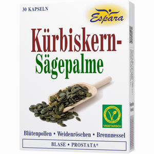 Kürbiskern- Sägepalme Kapseln 30 Stück - ab 9,35 €