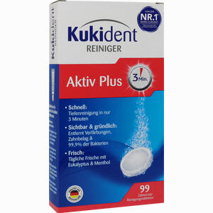 Kukident Aktivplus 99er Tabs Tabletten 99 Stück - ab 3,15 €
