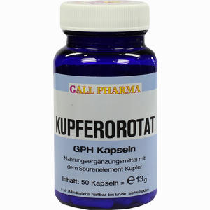 Kupferorotat Kapseln  50 Stück Kupferorotat Kapseln  50 Stück