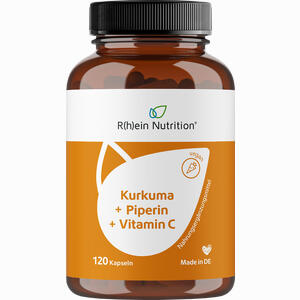 Kurkuma 95% Curcumin + Piperin + Vitamin C Vegan 120 Stück - ab 18,99 €