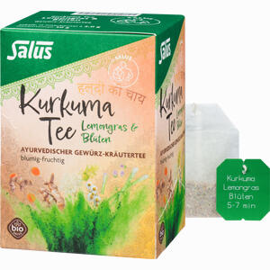 Kurkuma Tee - Lemongras & Blüten Bio Salus 15 Stück - ab 3,19 €