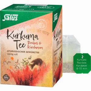 Kurkuma Tee - Rooibos & Kardamom Bio Salus 15 Stück - ab 3,19 €