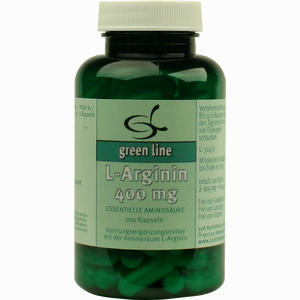 L- Arginin 400mg Kapseln 100 Stück - ab 17,95 €