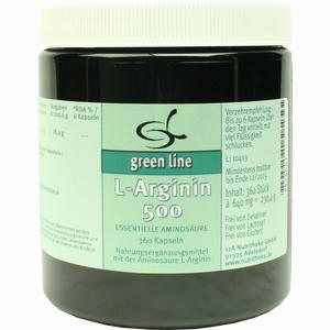L- Arginin 500 Kapseln 360 Stück - ab 69,09 €
