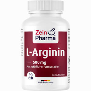 L- Arginin 500 Mg Kapseln 90 Stück - ab 0,00 &euro;