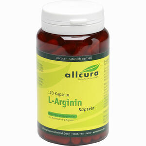L- Arginin Kapseln  120 Stück - ab 14,04 &euro;