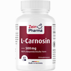 L- Carnosin 500mg Kapseln Zein Pharma - Germany GmbH 60 Stück - ab 19,38 € L- Carnosin 500mg Kapseln Zein Pharma - Germany GmbH 60 Stück - ab 19,38 €