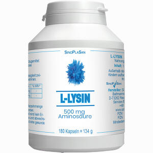 L- Lysin 500 Mg Mono 180 Stück - ab 13,26 &euro;