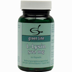 L- Lysin 500mg Kapseln 60 Stück - ab 9,87 €