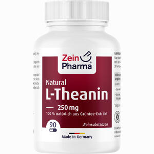 L- Theanin Natural 250 Mg - 90 Kapseln Zeinpharma  90 Stück - ab 13,37 €