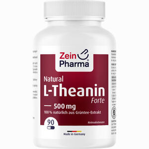 L- Theanin Natural Forte 500 Mg Zeinpharma Kapseln 90 Stück - ab 17,42 €