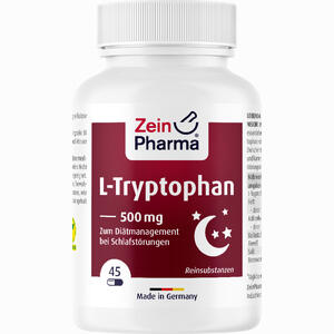 L- Tryptophan 500mg Aus Fermentation Kapseln 45 Stück - ab 8,56 €
