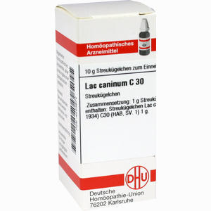 Lac Canin C30 Globuli 10 g - ab 7,94 €