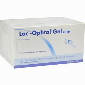 Lac- Ophtal Gel Sine Augengel 120 x 0.6 ml - ab 0,00 €