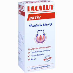 Lacalut Aktiv Mundspül- Lösung  300 ml