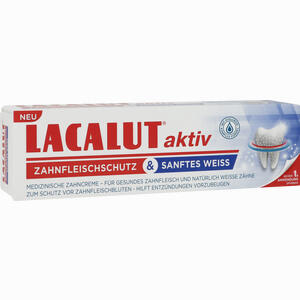 Lacalut Aktiv Zahnfleischschutz & Sanftes Weiß Zahnpasta 75 ml - ab 3,23 €