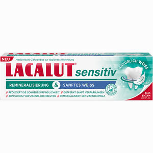 Lacalut Sensitiv Remineralisierung & Sanftes Weiss 75 ml - ab 3,38 €