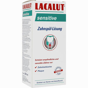 Lacalut Sensitive Zahnspül- Lösung Mundwasser 300 ml - ab 3,11 €