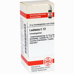 Lachesis C12 Globuli 10 g - ab 6,86 &euro;