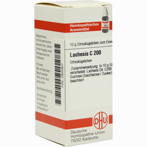 Lachesis C200 Globuli 10 g - ab 12,38 €