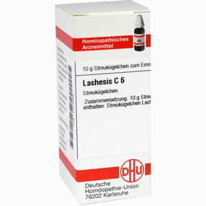 Lachesis C6 Globuli 10 g - ab 7,13 €