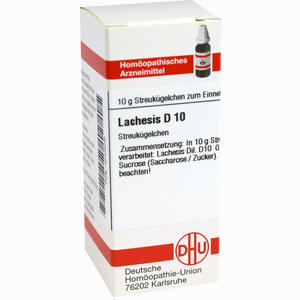 Lachesis D10 Globuli 10 g - ab 7,13 €