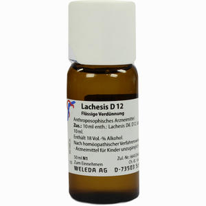 Lachesis D12 Dilution WELEDA 50 ml - ab 0,00 &euro;