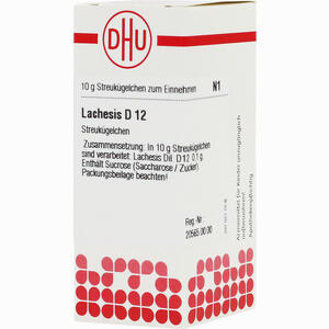 Lachesis D12 Globuli 10 g - ab 7,08 €