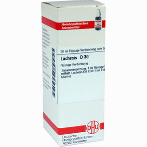 Lachesis D30 Dilution DHU-Arzneimittel 20 ml - ab 8,11 €