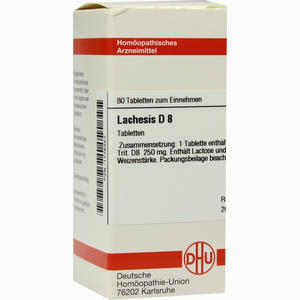 Lachesis D8 Tabletten 80 Stück - ab 9,42 €